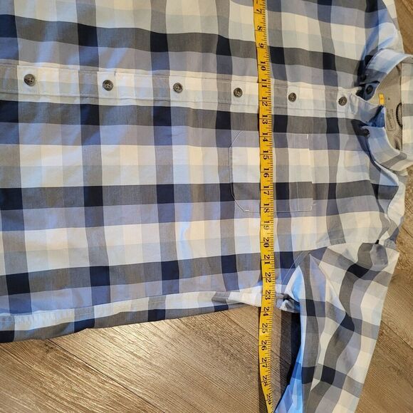 Eddie Bauer Classic Fit Button Up Light Weight Shirt Mens Size Large - Picture 7 of 8